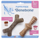 Жувальні іграшки Benebone Tiny 2-Pack для цуценят міні порід 6504 фото 1